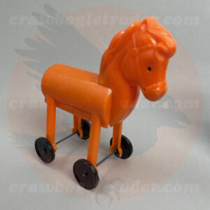 Horse, Candy Container on Wheels