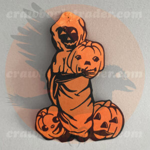 Ghost, Skeleton, Jack O'Lanterns, Diecut: 1