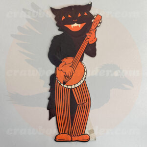 Cat, Band Member, Large, Banjo (of set): 2